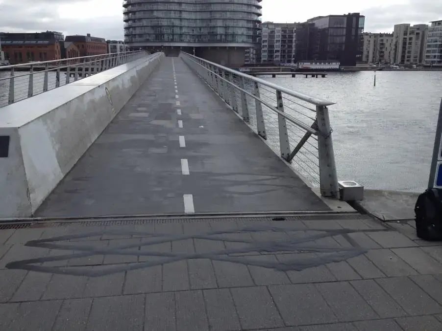 Coloque su contador temporal de ciclistas en el lugar adecuado para contabilizar a todos los usuarios.