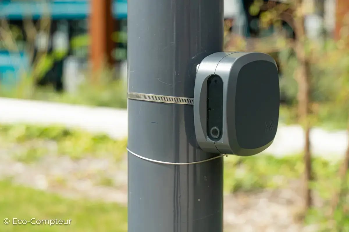 Cuente a los transeúntes en un lugar preciso con el contador de personas PIRO-Box Evo.